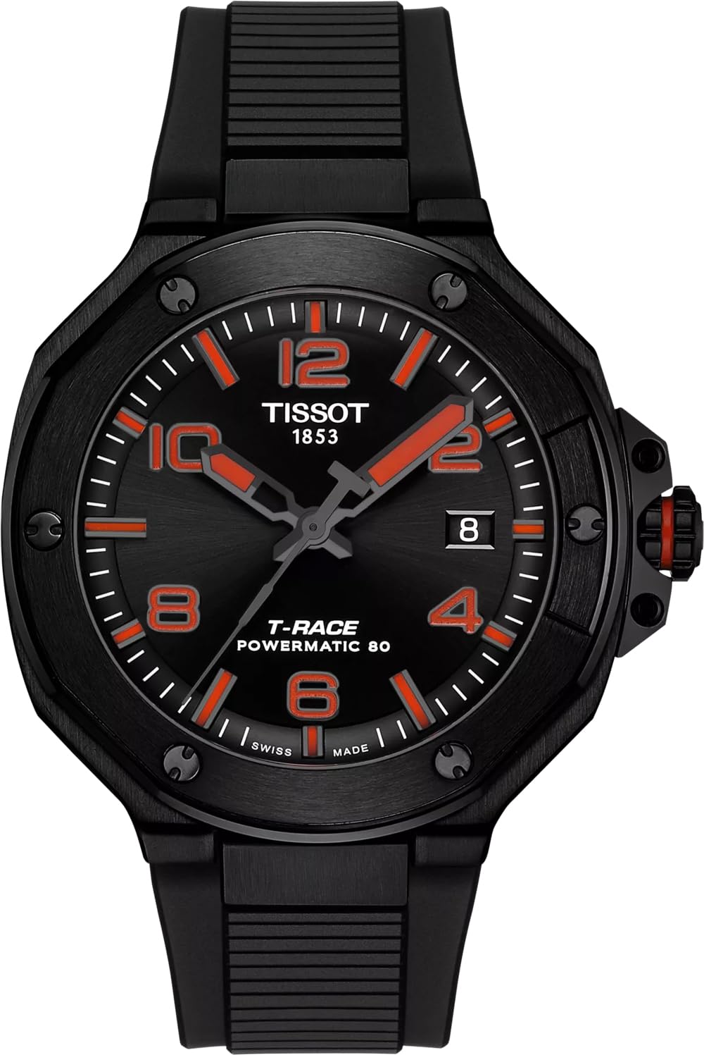 Amazon.co.jp: [ティソ] 腕時計 TISSOT T-レース パワーマティック80